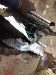 บังโคลนหลังซ้าย SUBARU LEGACY B4 OEM 51410AE012, 51410AE011 BE5 2001 серый 01G