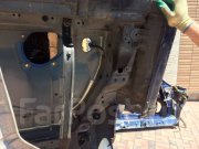 บังโคลนหลังขวา SUBARU LEGACY B4 OEM 51410AE001, 51410AE012, 51410AE011, 51410AE000 BE9 2001 blue 11K / 14L