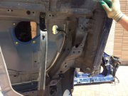 บังโคลนหลังขวา SUBARU LEGACY B4 OEM 51410AE001, 51410AE012, 51410AE011, 51410AE000 BE9 2001 blue 11K / 14L