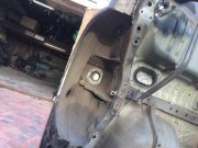 Guarda-lamas traseiro direito SUBARU LEGACY GRAND WAGON OEM 51410AC500, 51410AC910, 51410AC911, 51410AC501 BG9 1995 green 5U6