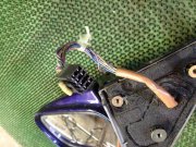 Right mirror SUBARU LEGACY OEM 91031AE021IJ, 91031AE022IJ, 91039AC000, 91031AE023IJ, 91031AE020IJ BH5 1999 blue 89H