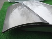 Дверь задняя левая SUBARU LANCASTER OEM 60400AE270, 60400AE190 BH9 2000 silver 9G9