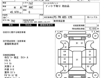 SUBARU LEGACY BH9 2000