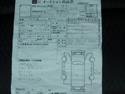 SUBARU LEGACY BHE 2002