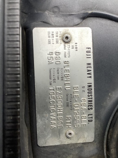 SUBARU LEGACY BLE 2004