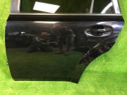 Left rear door SUBARU OUTBACK OEM 60409AJ1109P, 60409AJ1119P BRF 2009 black D4S