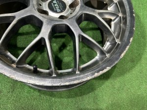 ホイール R17 PIAA Racing Luomo terzo design SUBARU LEGACY OEM 1234567 BE5 2002