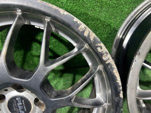 ホイール R17 PIAA Racing Luomo terzo design SUBARU LEGACY OEM 1234567 BE5 2002