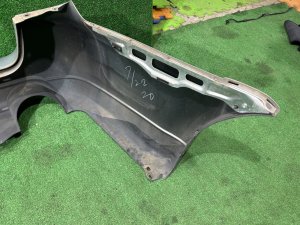 Rear bumper SUBARU OUTBACK OEM 57703AG070TE BPE 2004 SILVER 39D, 3K3