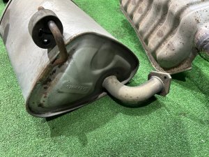 Muffler canisters и средняя SUBARU OUTBACK OEM 44300AG130 44300AG120 44200AG050 BPE 2004 EZ30