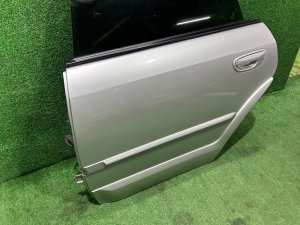 左リアドア SUBARU OUTBACK OEM 60409AG0509P BPE 2004 SILVER 39D, 3K3