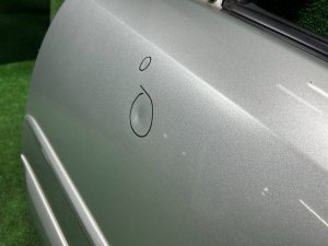 左前门 SUBARU OUTBACK OEM 60009AG0509P BPE 2004 SILVER 39D, 3K3