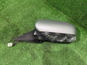 左ミラー ухо SUBARU OUTBACK OEM 91031AG032TE BPE 2004 SILVER 39D, 3K3