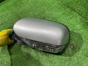 左ミラー ухо SUBARU OUTBACK OEM 91031AG032TE BPE 2004 SILVER 39D, 3K3