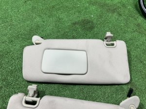 遮阳板 SUBARU OUTBACK OEM 92011AG110OR 92011AG120OR BPE 2004 SILVER 39D, 3K3
