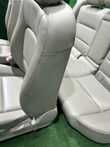 Conjunto de bancos кожа SUBARU OUTBACK OEM 64011AG221WA 64011AG231WA BPE 2004 SILVER 39D, 3K3