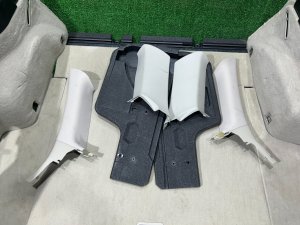 Boot trim SUBARU OUTBACK OEM 95066AG050WA 95073AG010JC 95067AG111WA 94027AG040WA 94027AG080WA BPE 2004 SILVER 39D, 3K3