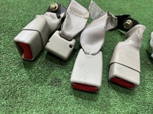 Cinturones de seguridad задние SUBARU OUTBACK OEM 64660AG100WA 64660AG110WA BPE 2004 SILVER 39D, 3K3