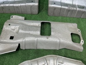 Exhaust heat shields SUBARU OUTBACK OEM 59024AG061 59024AG071 59024AG030 BPE 2004 EZ30