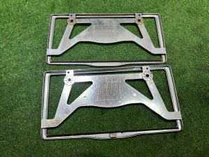 车牌框 SUBARU OUTBACK OEM 1234567 SILVER 39D, 3K3