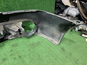 Front bumper дефекты SUBARU LEGACY LANCASTER OEM 57703AE230MQ BHE BH9 2001 SILVER/GREY 1U2
