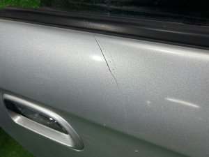 Right rear door SUBARU LEGACY LANCASTER OEM 60400AE420 BHE BH9 2001 SILVER/GREY 1U2