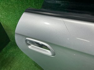 Right rear door SUBARU LEGACY LANCASTER OEM 60400AE420 BHE BH9 2001 SILVER/GREY 1U2