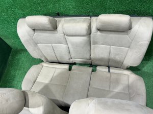 Conjunto de bancos SUBARU LEGACY LANCASTER OEM 64010AE700GE 64010AE710GE 64231AE360GE 64221AE130GE BHE BH9 BH5 2001 SILVER/GREY 1U2