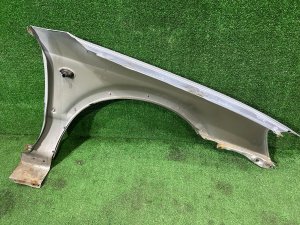 左フロントフェンダー SUBARU LEGACY LANCASTER OEM 57120AE031 BHE BH9 2001 SILVER/GREY 1U2
