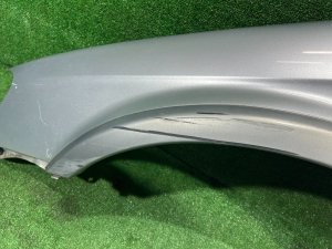 左フロントフェンダー SUBARU LEGACY LANCASTER OEM 57120AE031 BHE BH9 2001 SILVER/GREY 1U2