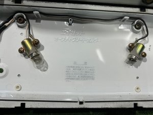 ナンバープレートフレーム с подсветкой SUBARU LEGACY LANCASTER OEM 123456789 BHE 2001 SILVER/GREY 1U2