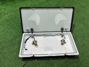 ナンバープレートフレーム с подсветкой SUBARU LEGACY LANCASTER OEM 123456789 BHE 2001 SILVER/GREY 1U2
