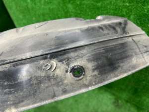 左リアインナーフェンダー SUBARU LEGACY LANCASTER OEM 59112AE010 BHE BH9 2001 SILVER/GREY 1U2