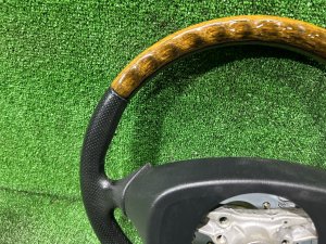 Volante MOMO дерево SUBARU LEGACY LANCASTER OEM 34311AE310 BHE BH9 BH5 2001 SILVER/GREY 1U2