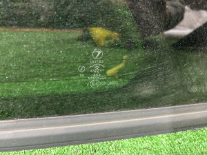 Cristal trasero izquierdo целый молдинг SUBARU LEGACY LANCASTER OEM 65210AE260NB BHE BH9 BH5 2001