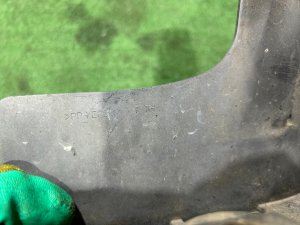 Faldilla guardabarros delantera derecha SUBARU LEGACY LANCASTER OEM 1234567 BHE 2001 SILVER/GREY 1U2