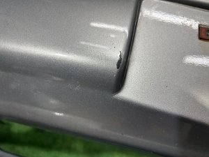 フロントバンパー SUBARU LEGACY LANCASTER OEM 57703AE230MQ BHE BH9 2002 SILVER/GREY 1U2
