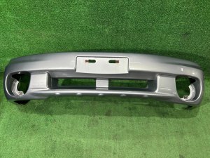フロントバンパー SUBARU LEGACY LANCASTER OEM 57703AE230MQ BHE BH9 2002 SILVER/GREY 1U2