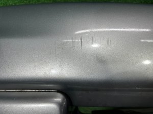 フロントバンパー SUBARU LEGACY LANCASTER OEM 57703AE230MQ BHE BH9 2002 SILVER/GREY 1U2