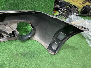 フロントバンパー SUBARU LEGACY LANCASTER OEM 57703AE230MQ BHE BH9 2002 SILVER/GREY 1U2