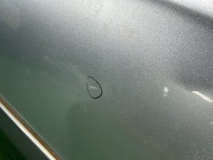 Right front door SUBARU LEGACY LANCASTER OEM 60009AE040 BHE BH9 2002 SILVER/GREY 1U2