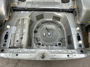 车身后段 Rear Cut SUBARU LEGACY LANCASTER OEM 51410AE160 51410AE170 52122AE100 BHE 2002 SILVER/GREY 1U2
