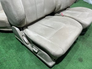 Seat set SUBARU LEGACY LANCASTER OEM 64010AE700GE 64010AE710GE 64231AE360GE 64221AE130GE BHE BH9 BH5 2002 SILVER/GREY 1U2