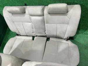 Seat set SUBARU LEGACY LANCASTER OEM 64010AE700GE 64010AE710GE 64231AE360GE 64221AE130GE BHE BH9 BH5 2002 SILVER/GREY 1U2
