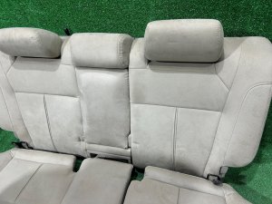 Seat set SUBARU LEGACY LANCASTER OEM 64010AE700GE 64010AE710GE 64231AE360GE 64221AE130GE BHE BH9 BH5 2002 SILVER/GREY 1U2