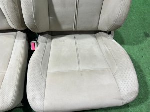 Seat set SUBARU LEGACY LANCASTER OEM 64010AE700GE 64010AE710GE 64231AE360GE 64221AE130GE BHE BH9 BH5 2002 SILVER/GREY 1U2