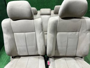 Seat set SUBARU LEGACY LANCASTER OEM 64010AE700GE 64010AE710GE 64231AE360GE 64221AE130GE BHE BH9 BH5 2002 SILVER/GREY 1U2