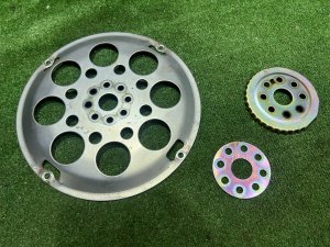 ล้อช่วยแรง (ฟลายวีล) SUBARU LEGACY LANCASTER OEM 12332AA071 BHE 2002 EZ30 AT