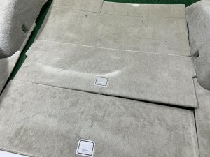 Boot trim SUBARU LEGACY LANCASTER OEM 94047AE020AD 94047AE030AD 95066AE030GG 95066AE020GG BHE BH9 2002 SILVER/GREY 1U2