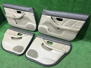 ドアトリム SUBARU LEGACY LANCASTER OEM 94210AE600AD 94210AE610AD 94220AE420AD 94220AE430AD BHE BH9 BH5 2002 SILVER/GREY 1U2
